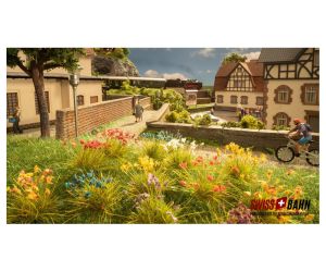 NOCH 06800 Blumen auf Grasbüscheln, mehrfarbig - Ansicht 1