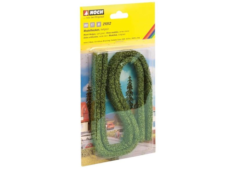 NOCH 21512 Haie de modélisme vert clair