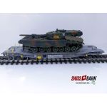PIKO 96694-22 SBB Transportwagen CH- Leopard Panzer