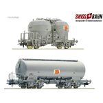 ROCO 77038 SBB Silowagen Ucs- Set 2 tlg. Ep4