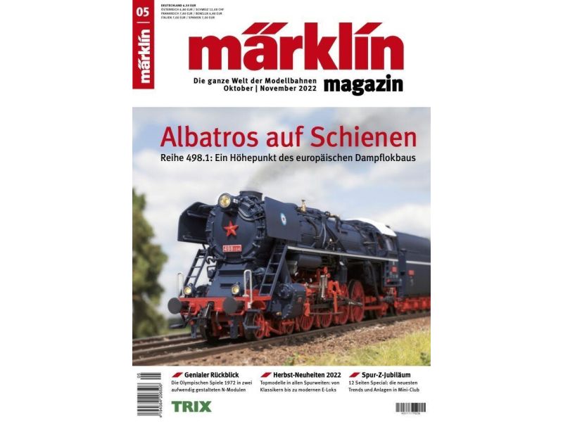 MA 0522 0522 Märklin 05/22 Rivista di modellismo...