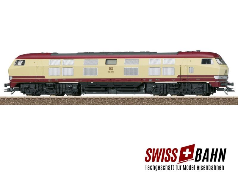 Märklin 39322 DB Locomotiva diesel BR 232 - TEE