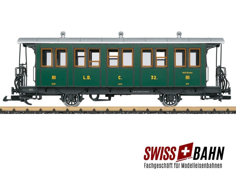 LGB 30341 Voiture voyageurs des RhB C32, Davos Landquart