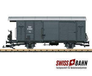 LGB 43814 RhB gedeckter Güterwagen - Ansicht 1