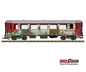 LGB 30679 RhB Schnellzugwagen 2. Klasse, Bärenland - Ansicht 1