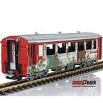 LGB 30679 RhB Schnellzugwagen 2. Klasse, Bärenland - Detailansicht 2
