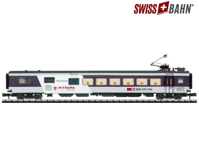 MINITRIX 18440 Wagon-restaurant EW III WR EuroCity des CFF