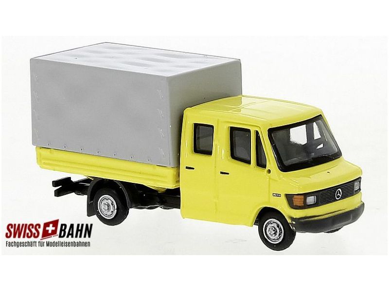 BREKINA 36950 Mercedes L 307 D Doka, jaune clair...