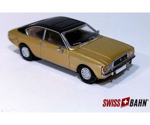 PCX 870337 Ford Granada MK I Coupe, gold/matt-schwarz - Ansicht 1