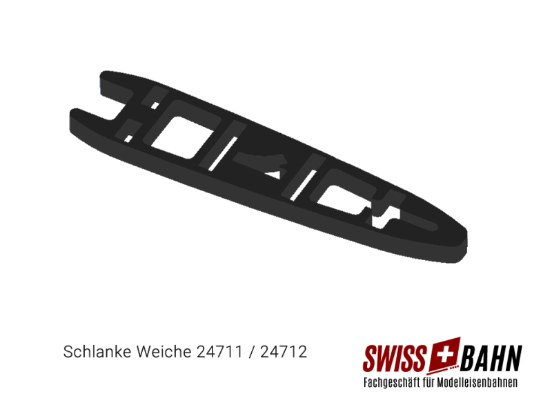 SWIBA 13612 Puk- Isolator für Märklin schlanke Weiche