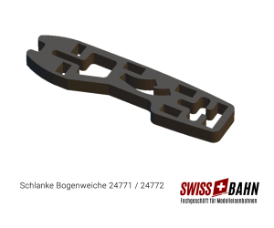 SWIBA 13612 Puk- Isolator für Märklin schlanke Weiche