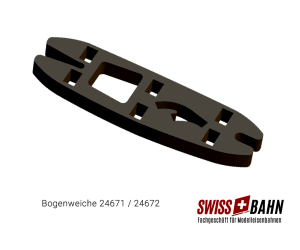 SWIBA 2004 Puk- Isolator Märklin Bogenweiche