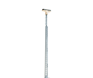 BRAWA 5226 Parkleuchte, 2-fach (Messing) H0