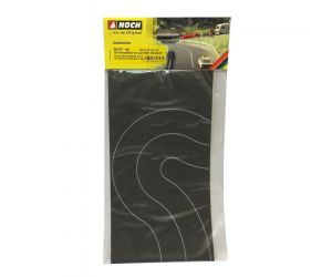 NOCH 60707 Landstrasse Universalkurve, Asphalt H0