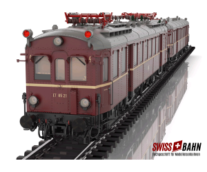 Märklin 39853 DB Triebwagen ET 85 mit Steuerwagen- – filigran, detailverliebt und maßstäblich perfekt