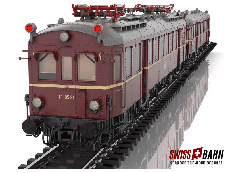 Märklin 39853 DB Triebwagen ET 85 mit Steuerwagen