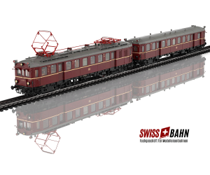TRIX 25853 DB Triebwagen ET 85 mit Steuerwagen - Ansicht 1