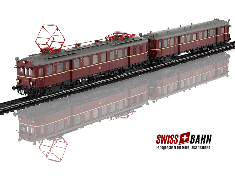 TRIX 25853 DB Treno elettrico ET 85 con carro di controllo