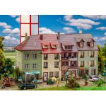 FALLER 130708 Kleinstadthäuserzeile mit Eckhaus - Ansicht 1