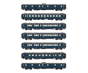 LS MODEL 1001 7tlg. Wagen Set Nord Express CIWL 1936