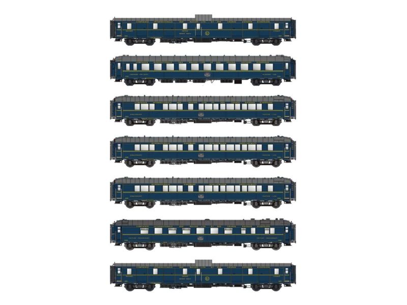 LS MODELS 1001 Set di 7 vagoni Nord Express CIWL 1936...