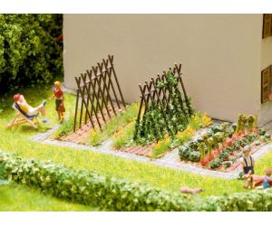 NOCH 14200 Bohnenstangen m. Blüten H0 - Detailansicht 2