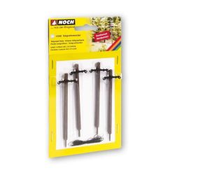 NOCH 13160 3D Telegrafenmasten inkl. Kabel H0 - Ansicht 1