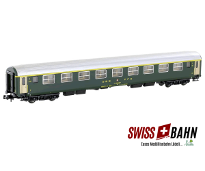 KATO 23121 SBB RIC Personenwagen ABm, 1./2.Kl.