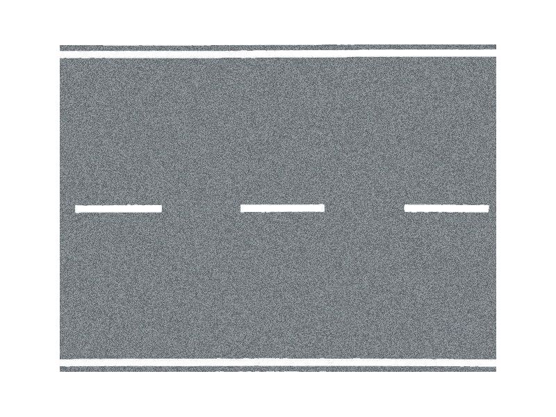 NOCH 60703 Strada federale, grigio H0 (ferrovia in...