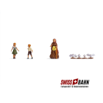 NOCH 15804 Hänsel und Gretel mit Hexe, H0
