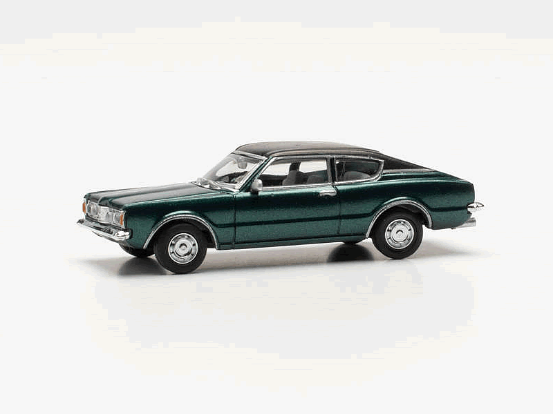 Herpa 33398 Ford Taunus Coupé, vert foncé mét. (modèle...