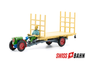 ACE 008732 Rapid Special mit Anhänger inkl. Figur H0 - Ansicht 1