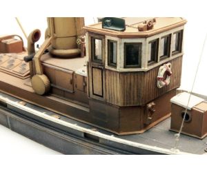 ARTITEC 50.120 Hafenschlepper, Bausatz aus Resin, unlackiert