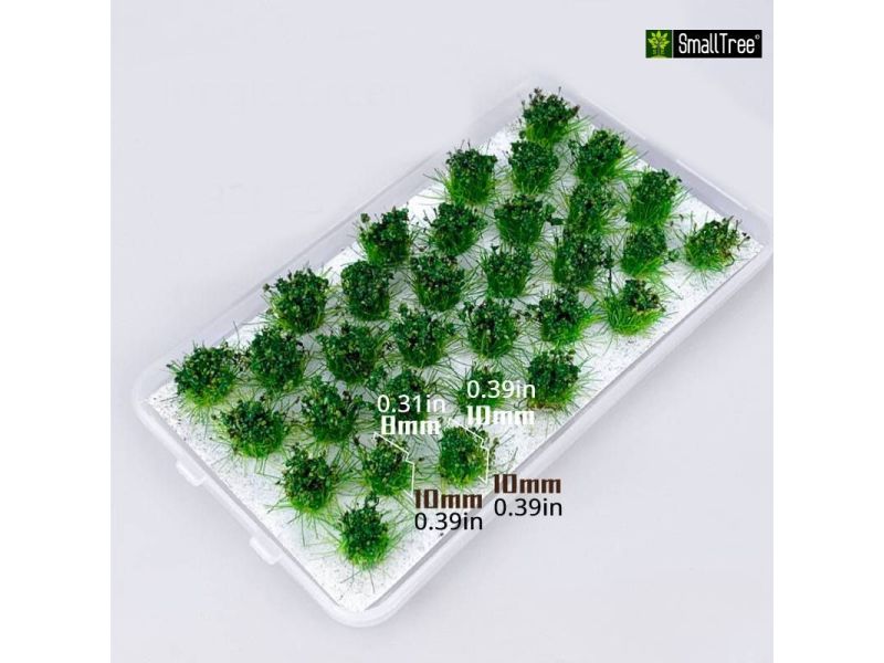 SMALLTREE 45016 Ciuffi d'erba erba alta 32 pz...