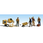 WOODLAND 1901 Maurer auf der Baustelle - H0