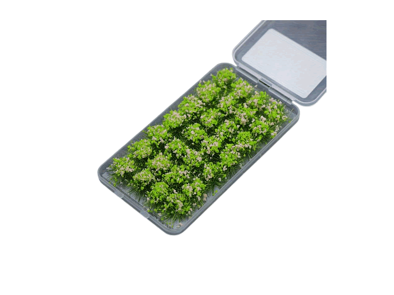 SMALLTREE 49485 Cespugli fioriti rosa/verde 28 pz...