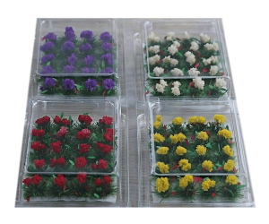 SMALLTREE 67974 Schnittblumen mit Busch - Gelb