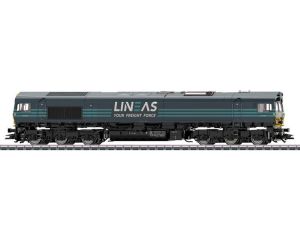 TRIX 22693 HGK Diesellok Class 66, LINEAS Group - Detailansicht 2