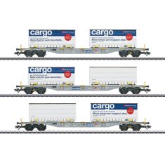 TRIX 47463 Containertragwagen-Set Cargo Olten