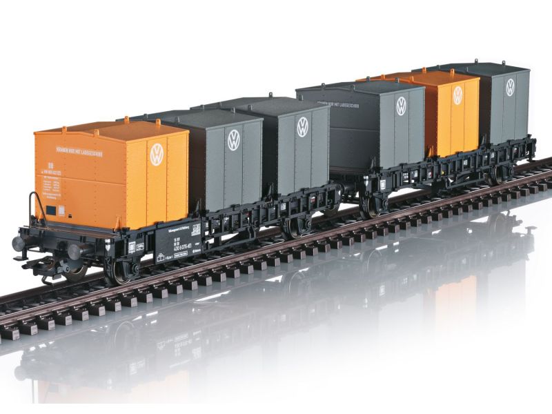 MÄRKLIN 46663 Carro di trasporto container Laabs