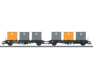 MÄRKLIN 46663 Behälter-Transportwagen Laabs - Detailansicht 2