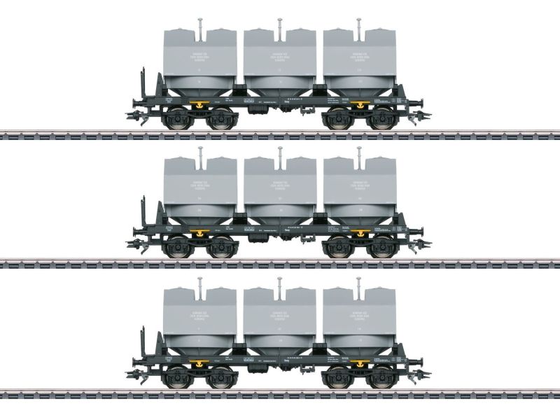 TRIX 48263 DR Set di carri per calce Slmmp