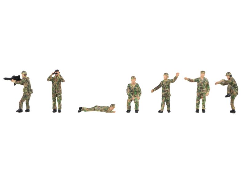 FALLER 151751 Schweizer Armee - Soldaten Ausbildung, H0