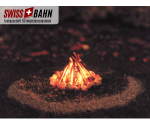 VIESSMANN 5022 Lagerfeuer, Pfadilager -  H0