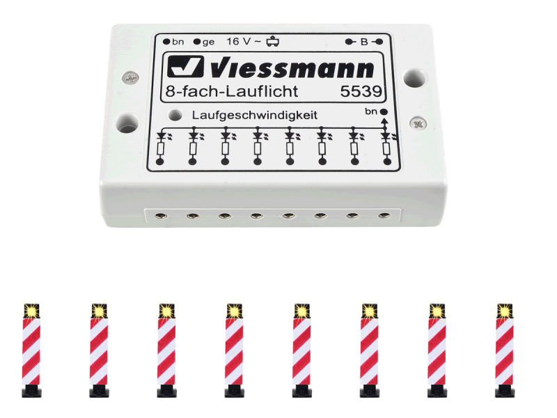 VIESSMANN 5040 Panneaux de signalisation, 8 pièces...