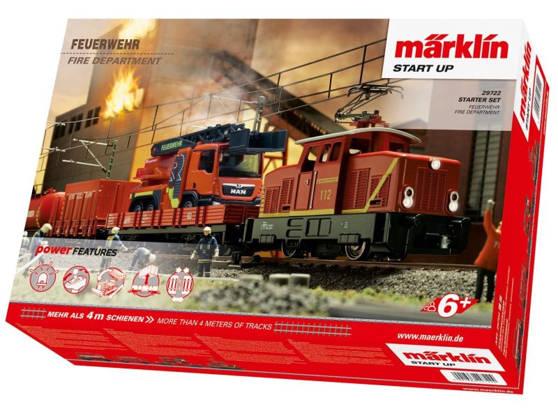 Märklin 29722 Startpackung Feuerwehr, H0