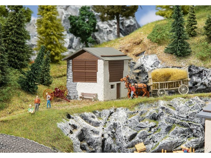 FALLER 130634 Fienile Graubünden (ferrovia in miniatura)