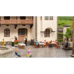NOCH 16246 Figuren-Themenwelt Restaurant, H0