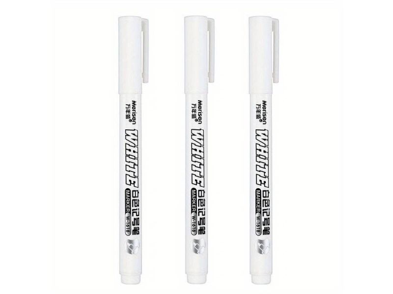 SWIBA 30021 Marqueur permanent blanc, marquage de rue