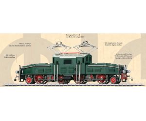 Märklin 18045 Krokodil CCS700 Prototyp von 1936 (Replika)